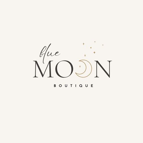 Insta Bio For Artist, Hijab Business Name Ideas, Watermark Ideas, Aesthetic Moon, Boutique Logo Design, Adobe Photoshop Design, Brand Names And Logos, Name For Instagram, Moon Logo