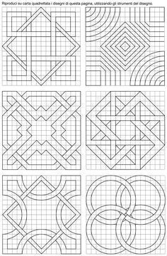 Pin by Kathy Knight on Tapete de arraiolos | Graph paper art, Paper embroidery, Geometric drawing Graph Paper Designs, Graph Paper Drawings, Blackwork Patterns, Geometric Pattern Art, Geometric Design Art, Barn Quilt Patterns, Graph Paper Art, Geometric Drawing, Tangle Art