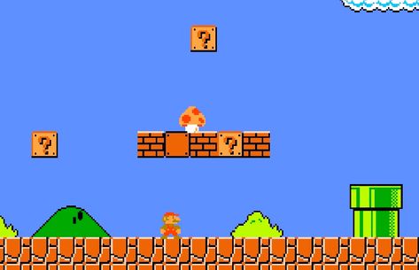 Retro Tech: 15 Classic Video Games that You Can Play Online, and How They Paved the Way for Modern Games - BetterCloud Monitor Game Tester Jobs, Mario Movie, Japan Night, Refurbished Phones, Video Game Design, Mario Games, Modern Games, Happy 30th, 20 Questions