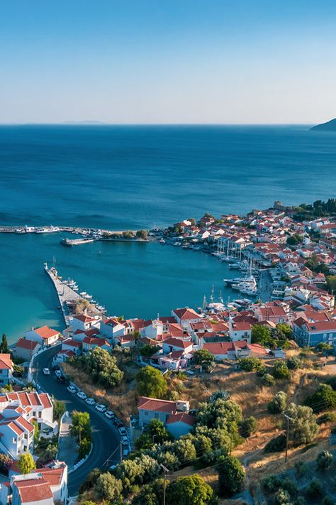 Samos Greece, Aegean Islands, Northern Island, Local Products, Greece Islands, Southern Europe, Samos, Mountain Village, Aegean Sea