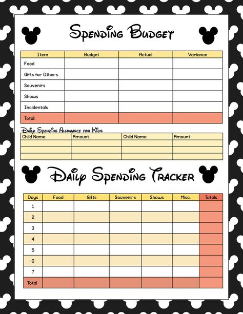 Disney Planning Printables, Disney Trip Planner, Disney Printables Free, Disneyland Trip Planning, Travelling Usa, Disney Savings, Disney Trip Surprise, Disney Planner, Disneyland Planning