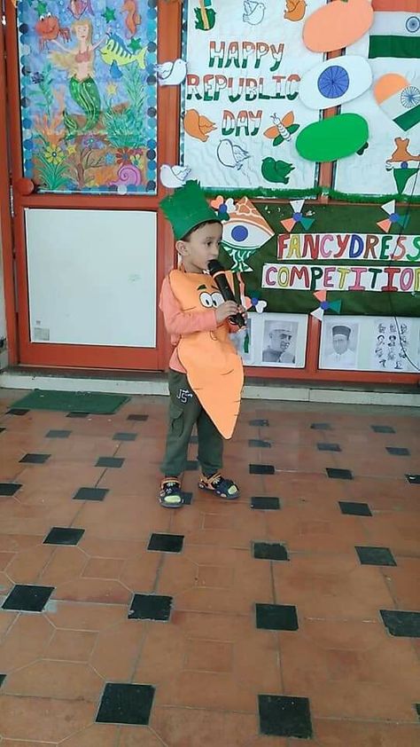 Firststep Fancy Dress competition Saumaakshit is Carrot Kids Traditional Dresses, Father Son Pictures, Father Son Photography, Son Picture, Son Pictures, Fancy Dress Competition, Boys Fashion Trends, Fancy Dress Ideas, Kids Ethnic Wear