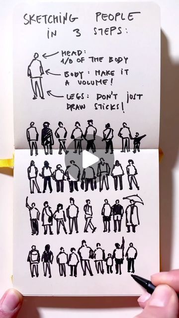 Linescapes on Instagram: "Free people sketching course ➜ I’ll be teaching this course on sketching people and placing them in perspectives at the Online Sketching Retreat.

Fomment retreat and I’ll DM you all the info! 😇

What is the Sketching Retreat? 🙂

It’s a free 6-day online event with more than 50 video workshops on architecture and urban sketching. And my course will be a part of it 🚶🏼‍♀️✍️

Best part? It’s free!

➜ Comment “retreat” and I’ll dm you the link with more info and registration.

I’ll be attending the event myself since I’m excited about all the workshops by amazing instructors. There is always something new to learn 🙃

Hope to see you there too!

#linescapes 
#sketching_retreat 
@david_drazil 
@sketching_retreat" How To Sketch What You See, Sketching People, People Drawing, Art People, Online Event, Urban Sketching, Art Tutorial, Drawing People, Something New