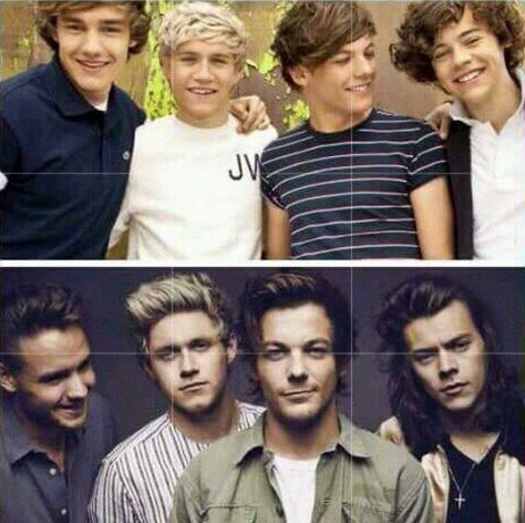 One Direction then and now One Direction Zayn Malik, Breakup Songs, Night Changes, Singing Competitions, Celebrities Then And Now, Cant Help Falling In Love, British Boys, All Hero, 1d And 5sos