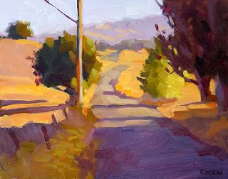 Timothy Horn Timothy Horn, Inspiring Paintings, Landscape Reference, Impressionistic Art, Plein Air Landscape, California Landscape, Shadow Art, Background Art, Paintings I Love