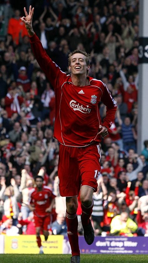 In 2007, Peter Crouch scored his one and only Premier League hat-trick Arsenal Photo, Ultra Wallpaper, Peter Crouch, Jersey Collection, Liverpool Players, Chelsea Football, Leonardo Dicaprio, Liverpool Fc, Memory Lane