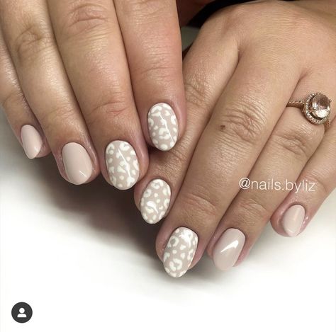 Luminary Nails, Neutral Animal Print, Dusty Pink Wedding, Mail Inspo, Preppy Nails, Nexgen Nails, Gel X Nail, Teen Nails, Black And White Nails