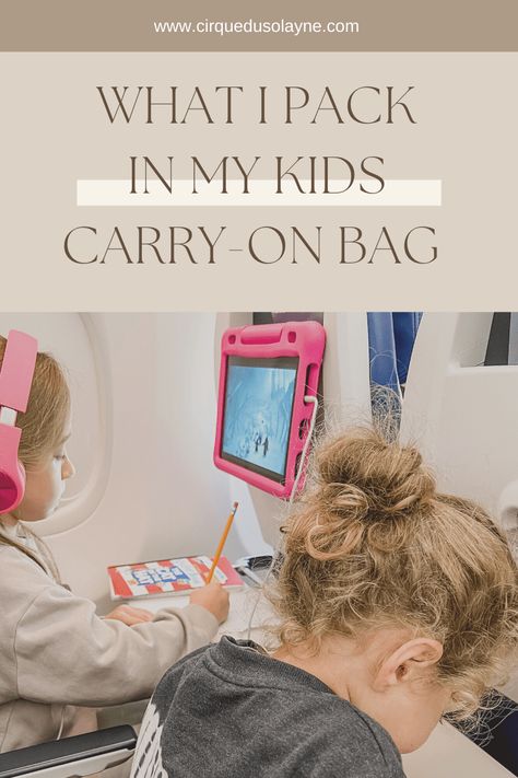 Air Plane Travel With Toddler, Plane Rides With Kids, Kids Carryon Packing Lists, Kids Vacation Packing List, Airplane Must Haves Kids, Airplane Kits For Kids, Flying With Preschoolers, Kids Travel Essentials Airplane, Florida Packing List For A Week Kids