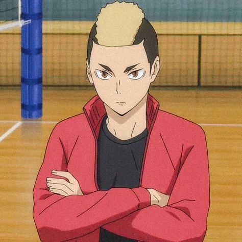 Haikyuu!! Nekoma High | #4 Ace & Outside Hitter Yamamoto Haikyuu, Taketora Yamamoto, Nekoma Team, Haikyuu Comic, Haikyuu Pictures, Haikyuu Nekoma, Yamagata, Anime Titles, Miyagi