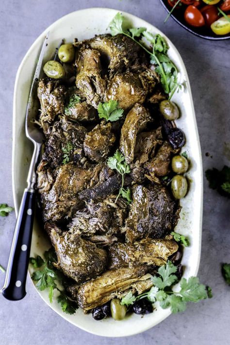 Boneless leg of lamb braised to fork tender perfection and permeated by Middle Eastern flavors. Easy to pull apart and serve family style. Boneless Lamb Leg Recipe, Lamb Braised, Boneless Lamb Leg, Braised Leg Of Lamb, Lamb Pie, Shawarma Seasoning, Boneless Leg Of Lamb, Lamb Leg Recipes, Shawarma Spices