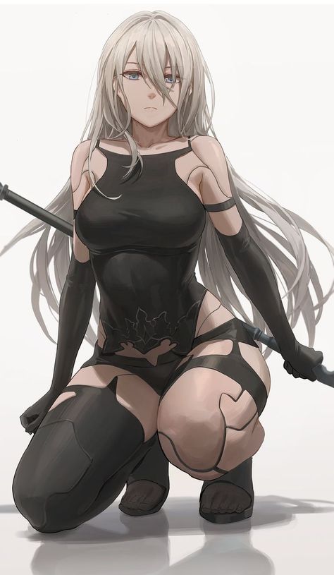 Fairytale Fantasies, Nier Automata, Anime Shadow, Free Style, Arte Fantasy, Female Character Design, Art Anime, Anime Poses, An Anime