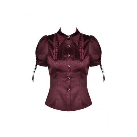 Dark Red Clothes, Black Blouse Outfit, Wine Red Blouse, Dark Red Top, Red Black Outfit, Dark Red Blouse, Wine Outfit, Red And Black Outfits, Red And Black Shirt