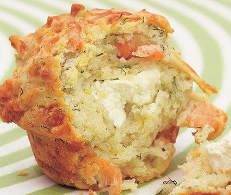 Savoury Salmon & Dill Muffins Recipe | from Claire Ptak and Henry Dimbleby's Leon cookbook | House & Home Dill Muffins, Salmon Muffins, Savory Breakfast Muffins, Salmon Rolls, Buffet Brunch, Salmon Dill, Salmon Cake, Claire Ptak, Savory Cupcakes