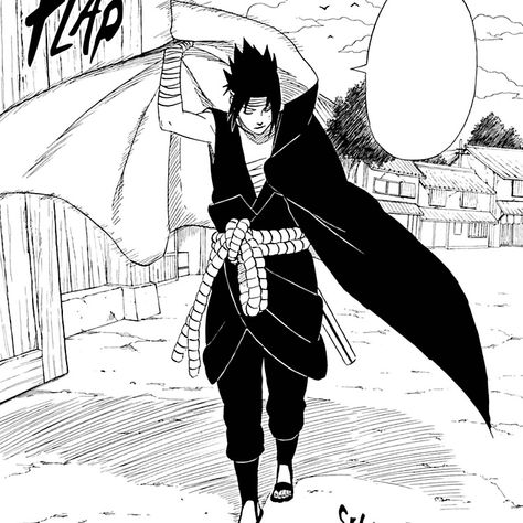 Sasuke Manga, Uchiha Sasuke, Anime Character, Naruto, Anime, Black