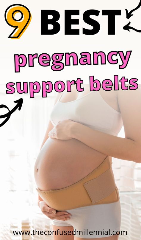 Finding the best pregnancy support belt to accommodate your growing belly size, back pains, and hip aches can feel overwhelming. Discover how to choose the best maternity belt for exercise, casual wear, and even sleeping with a belly band for more comfort. | pregnancy belts support | pelvic support belt pregnancy | pregnancy belt support back pain | support belt for pregnancy | best pregnancy support belt Pregnancy Support Belt, Belly Support Band, Pregnancy Back Pain, Pregnancy Band, Belly Support Pregnancy, Pregnancy Belly Band, Maternity Belt, Pregnancy Labor, Pregnancy Clothes