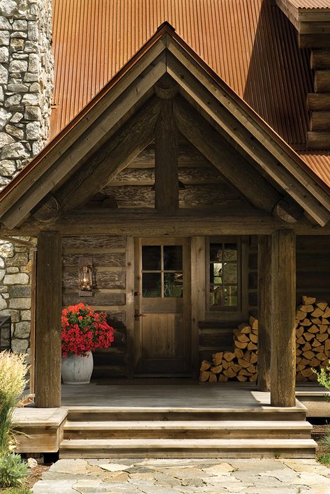 Beach cabin exterior