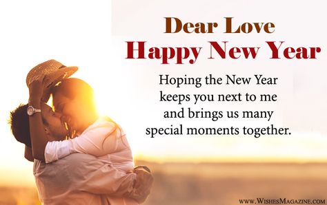 Romantic Happy New Year Love Wishes Messages For Girlfriend Boyfriend with image,Best New Year Wishes For Love.   #RomanticNewYear #HappyNewYear #NewYearWishes #NewYearMessages #NewYearSms #NewYearGreeting #NewYearImage #NewYearLoveSms #ForGirlfriend #ForBoyfriend New Year Message For Boyfriend, Happy New Year Love Quotes, New Year Love Quotes, Messages For Girlfriend, New Year Love, Best New Year Wishes, New Year Wishes Messages, New Year Wishes Quotes, New Year Wishes Images