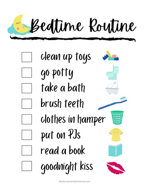 Create a calmer nighttime routine with this free printable bedtime routine chart. It's perfect for toddlers and small kids to create a calm and structured bedtime routine and learn independence. No more bedtime battles with this picture chart for kids! Bedtime Routine Checklist, Bedtime Checklist, Routine For Toddlers, Breaking Curses, Bedtime Chart, Daily Routine Chart For Kids, Toddler Chart, Toddler Bedtime Routine, Bedtime Routine Chart