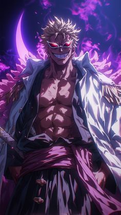 One Piece Purple Aesthetic, Tiktok Wallpaper Aesthetic, Doflamingo One Piece, One Piece Doflamingo, Don·quixote Doflamingo, Tiktok Wallpaper, Doflamingo Wallpaper, Genos Wallpaper, Carpet Outfits