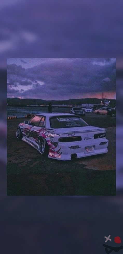 Phonk Cars Aesthetic, Nissan S13 Wallpaper, S13 Wallpaper, Nissan S15, Nissan S13, Nissan 180sx, Silvia S13, Sports Car Wallpaper, Super Fast Cars