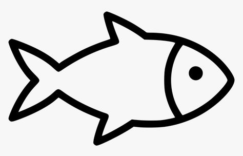 Fish Clip Art Black And White, Fish Images Clip Art, Fish Clipart Black And White, Drawing Of Fish, Drawing Of A Fish, Fish Drawing Easy, Picture Outline, Fish Black And White, Fish Clip Art