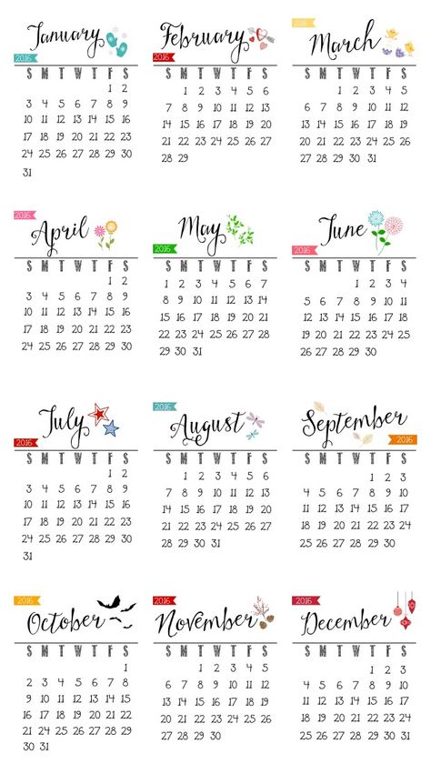 Free printable 2016 calendar. Works great for your desk, office space, or by the telephone. SO cute and perfect for gift ideas! Small Calendar, Calendar 2017, 2016 Calendar, Cute Calendar, Free Calendar, Printable Calendar Template, Blank Calendar, Free Printable Calendar, Desk Office