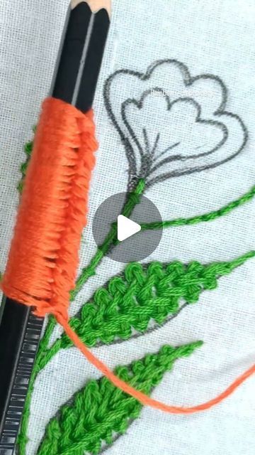 Embroidery Lessons For Beginners, Rainbow Embroidery, Embroidery Lessons, Embroidery Stitches Tutorial, July 15, Flower Embroidery, Embroidery Flowers, Embroidery Stitches, Needlework