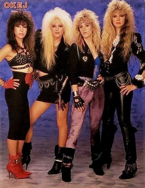 80s Rock Fashion, 80s Glam Rock, 80s Hair Metal, 80s Rocker, Look 80s, 80s Party Outfits, 80s Rock Bands, Hair Metal Bands, 80s Hair Bands