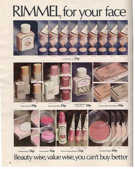 Cosmetics in the 1960s - #vintage #beauty #cosmetics Vintage Makeup Ads, Makeup Ads, E.l.f. Cosmetics, Retro Makeup, Retro Beauty, Beauty Ad, Vintage Cosmetics, Celebrity Makeup Artist, Vintage Makeup