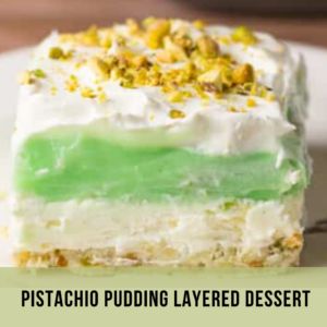 Pistachio Pudding Dessert | The Connections Magazines | New Jersey Pistachio Pudding Dessert, Pie Crust Dessert, Pistachio Dessert Pudding, Lasagna Dessert, Angel Food Cake Desserts, Almond Desserts, Pistachio Dessert, Pistachio Recipes, Layered Dessert