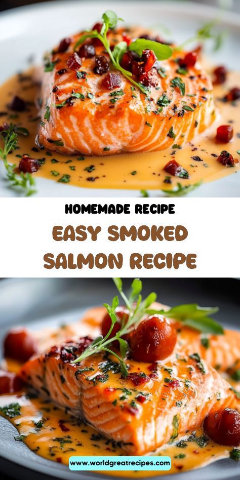 Try this Easy Smoked Salmon recipe for a quick, delicious meal! Its smoky, rich taste pairs beautifully with fresh greens, creamy spreads, and crusty bread. Ideal for entertaining or a quick snack, this smoked salmon elevates any dish with its delicate, lightly salted flavor. Whether for breakfast, lunch, or a charcuterie board, it’s a flavorful addition that’s always a hit! Smoked Salmon Recipes Dinners, Gallbladder Recipes, Salmon Appetizer Recipes, Lush Desserts, Smoked Salmon Spread, Smoked Salmon Recipe, Salmon Spread, Salmon Appetizer, Smoked Salmon Recipes