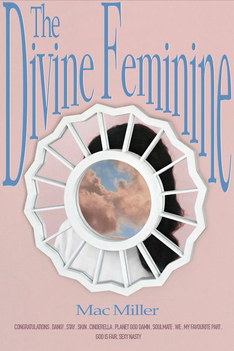 Mac Miller Poster The Divine Feminine, Music Poster Mac Miller, Mac Miller Poster Wall, Vintage Mac Miller Poster, Poster Prints Mac Miller, Music Aesthetic Prints, Mac Miller Wall Prints, Mac Miller Devine Fem, Circles Mac Miller Poster