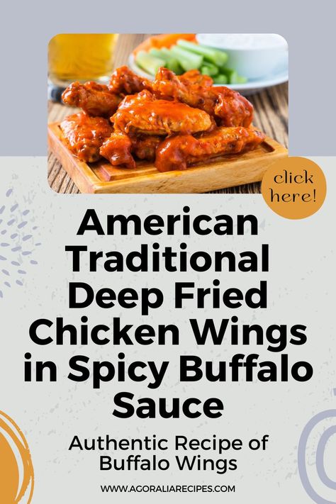 Dive into the flavorful history of Buffalo Wings, an American classic born in 1964! 🍗🔥 Originating from Buffalo, New York, these deep-fried delights boast a perfect mix of spice and crunch. The tender meat, golden brown after frying, releases a unique aroma, while a hint of mild spice makes every bite irresistibly mouthwatering. Prepare to savor the iconic combination! 🌶️🤤 #BuffaloWings #SpicyCrunch #AmericanClassic Franks Buffalo Chicken, Usa Recipes, Spicy Buffalo Sauce, Buffalo Chicken Sauce, Deep Fried Chicken Wings, Deep Fried Chicken, Wings Recipe Buffalo, Tender Meat, Buffalo Chicken Wings