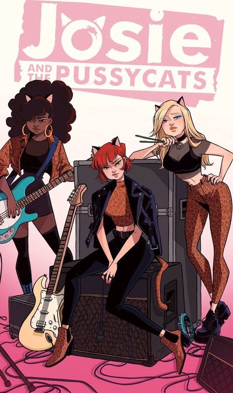 Sweeney Boo, Babs Tarr, Master Artists, Josie And The Pussycats, Comic Style, Black Cartoon, Archie Comics, Female Character Design, Comic Covers