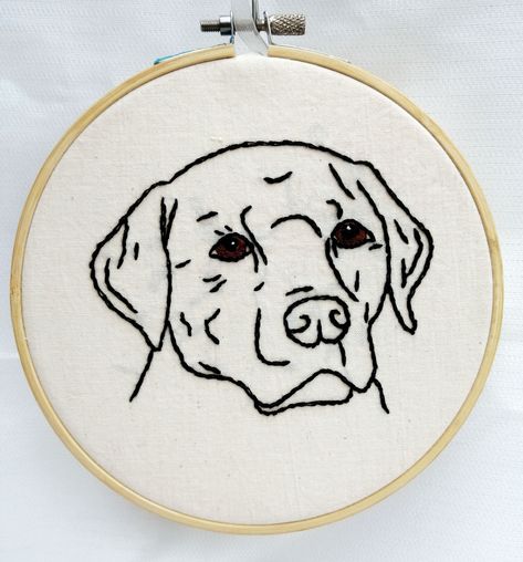 Excited to share the latest addition to my #etsy shop: LABRADOR - Dog Hand Embroidery PDF Pattern, Easy Beginner hoop embroidery pattern, with instructions https://etsy.me/2EHpEEz Black Lab Embroidery, Hoop Embroidery Pattern, Modern Hand Embroidery Patterns, Dog Embroidery Designs, Christmas Embroidery Designs, Hoop Embroidery, Embroidery Scissors, Labrador Dog, Hand Embroidery Pattern