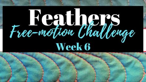 Fun Feather Design for Borders: Free-motion Challenge Quilting Along with Angela Walters Week 6 - YouTube Midnight Quilt Show, Machine Quilting Tutorial, Angela Walters, American Patchwork And Quilting, Free Motion Quilting Patterns, Freemotion Quilting, Missouri Star Quilt Company, Quilting Videos, Straight Line Quilting