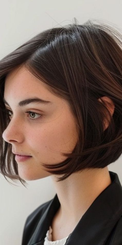 Discover the allure of the Italian Bob Haircut for 2024 blonde trends. Effortlessly chic and full of flair, this look is perfect for any occasion. Flippy Bob, Italian Bob, Melena Bob, Classic Bob Hairstyle, Medium Short Haircuts, Teacher Hair, Graduated Bob, Haircut 2024, Tapered Haircut