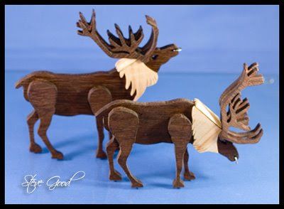 Scroll Saw Reindeer Sleigh Christmas Applique Patterns, 3d Reindeer, Scrollsaw Workshop, Reindeer Sleigh, Scroll Saw Patterns Free, Reindeer And Sleigh, Woodworking Patterns, Scroll Pattern, Scroll Saw Patterns