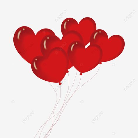 Love Balloon, Balloons, How To Draw Hands, Red