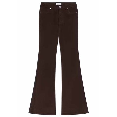 The Frame Le Easy Flare is an iconic besteller for a reason. Back for the new season in a soft stretch micro corduroy in a rich espresso brown colourway, this new version is bound to be a wardrobe staple. This beloved jean features a high waistline and full length inseam. This jean hugs the thighs but kicks out to a flattering flare shape. Other key features include:    Espresso colourway  Super stretch micro corduroy fabrication  High waistline  Flared shape  Ultra-stretch denim with superior r But Kicks, High Rise Dark Wash Flare Jeans With Button Closure, Dark Wash Mid-rise Flare Jeans With Contrast Stitching, Dark Wash Flare Jeans With Button Closure, Dark Wash Mid-rise Flare Jeans With Button Closure, Black Non-stretch Cotton Flare Jeans, Espresso Brown, Denim Blouse, New Version