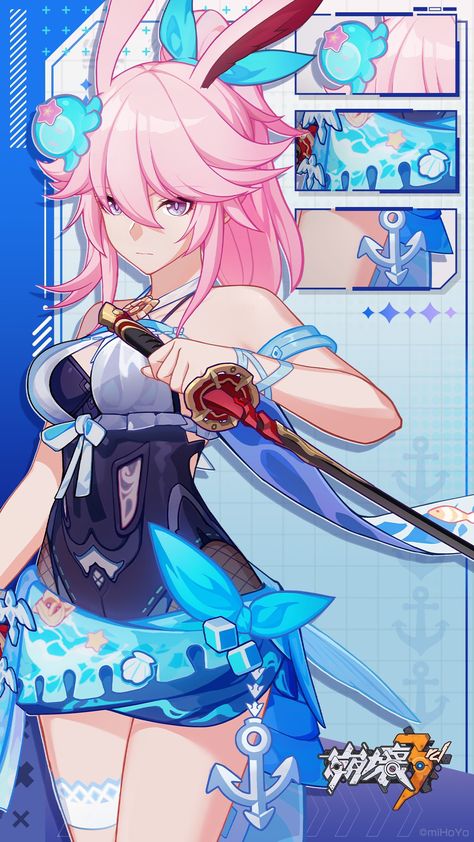 Honkai Impact 3rd Official Art, Yae Sakura Honkai Impact, Hi3 Wallpaper, Honkai Impact 3rd Wallpaper, Honkai Wallpaper, Yae Sakura, Fariy Tale, Official Wallpaper, Sakura Wallpaper