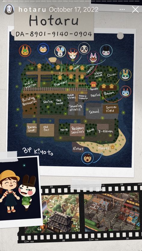 Acnh Japan Neighborhood, Acnh Japanese Island Dream Address, Acnh Japanese Dream Address, Acnh Japanese Island Map, Animal Crossing Japanese Neighborhood, Acnh Asian Style, Japanese Animal Crossing Island, Acnh Japanese Island, Animal Crossing Neighborhood Layout