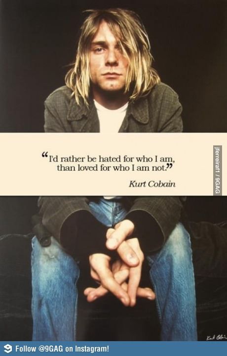 Words of wisdom Kurt Cobain Quotes, Kurt Cobain Nirvana, Kurt Cobain, Music Quotes, Nirvana, Great Quotes, Beautiful Words, A Quote, Music Is