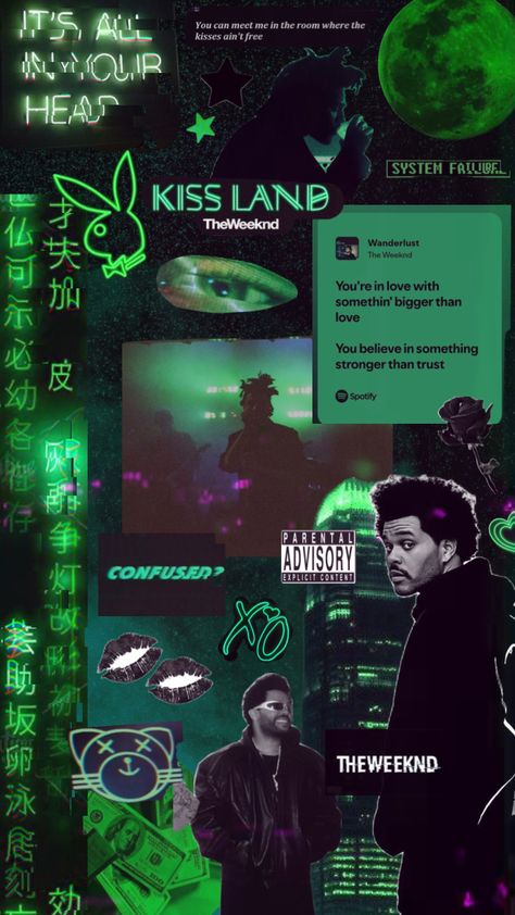 what‘s your favourite song from kissland album? 🪐💚 #theweeknd #theweekndwallpaper #kissland #music #green The Weekend Music, Kiss Land, Favourite Song, Parental Advisory Explicit Content, All You Can, The Weeknd, Phone Wallpaper, Kiss, Love You