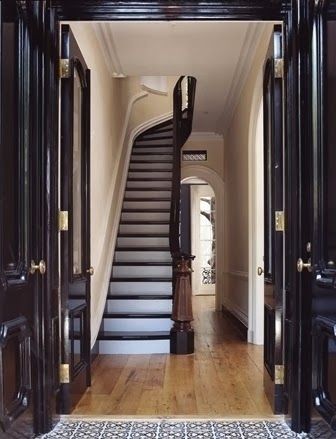 Furniture Stairs, Traditional Architect, West Village Townhouse, New York Townhouse, Stair Well, Townhouse Interior, Brooklyn Brownstone, Children's Furniture, Greenwich Village