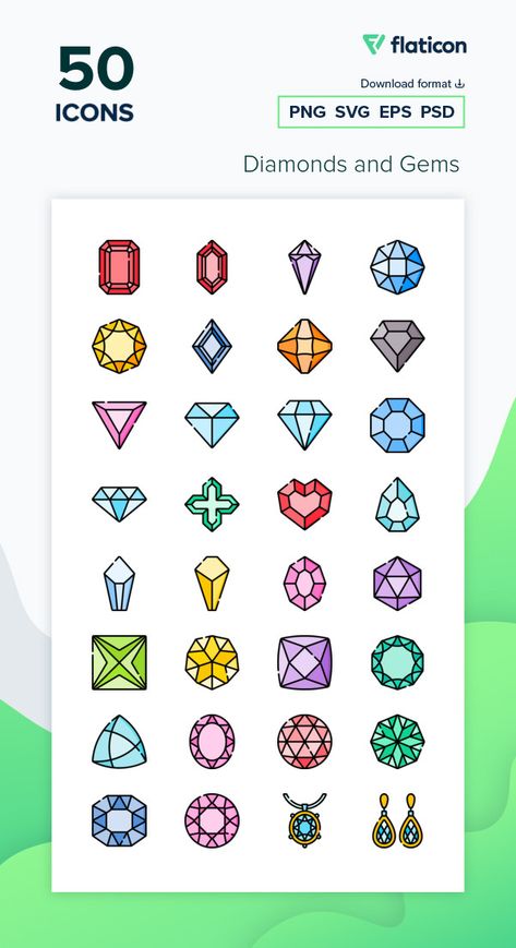 Gem Clipart, Diamond Doodle, Gem Drawing, Posca Art, Jewelry Design Drawing, Pixel Art Games, Simple Icon, Easy Doodles Drawings, Simple Illustration