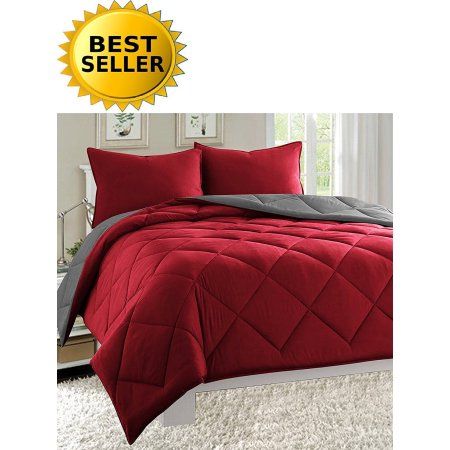 Simple Bed Designs, Cama King Size, Twin Xl Comforter, Down Comforters, Queen Blanket, Twin Xl Bedding, Reversible Comforter, Simple Bed, Twin Comforter