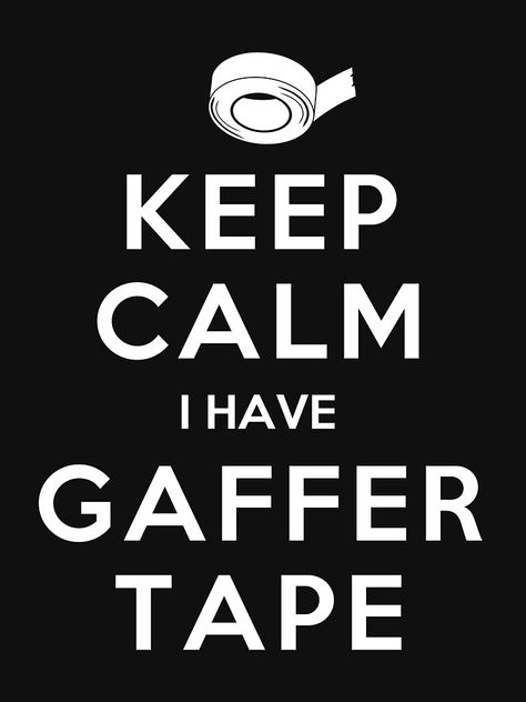 Gaffer Tape, Active Women, Active Wear For Women, Keep Calm, Active Wear, Navy, T Shirt