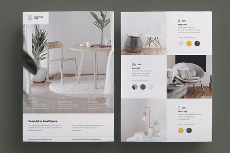 Furniture Promo, Catalogue Design Templates, Catalog Design Layout, Catalogue Layout, Promo Flyer, 포트폴리오 레이아웃, Design Brochure, Furniture Catalog, Celebrity Design