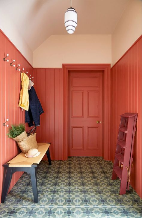 Benjamin Moore Color of the Year 2023: Raspberry Blush 6 Benjamin Moore Colors, Brick Colors, Boot Room, Color Of The Year, Benjamin Moore, Room Colors, Wall Decor Bedroom, Bedroom Wall, Color Trends